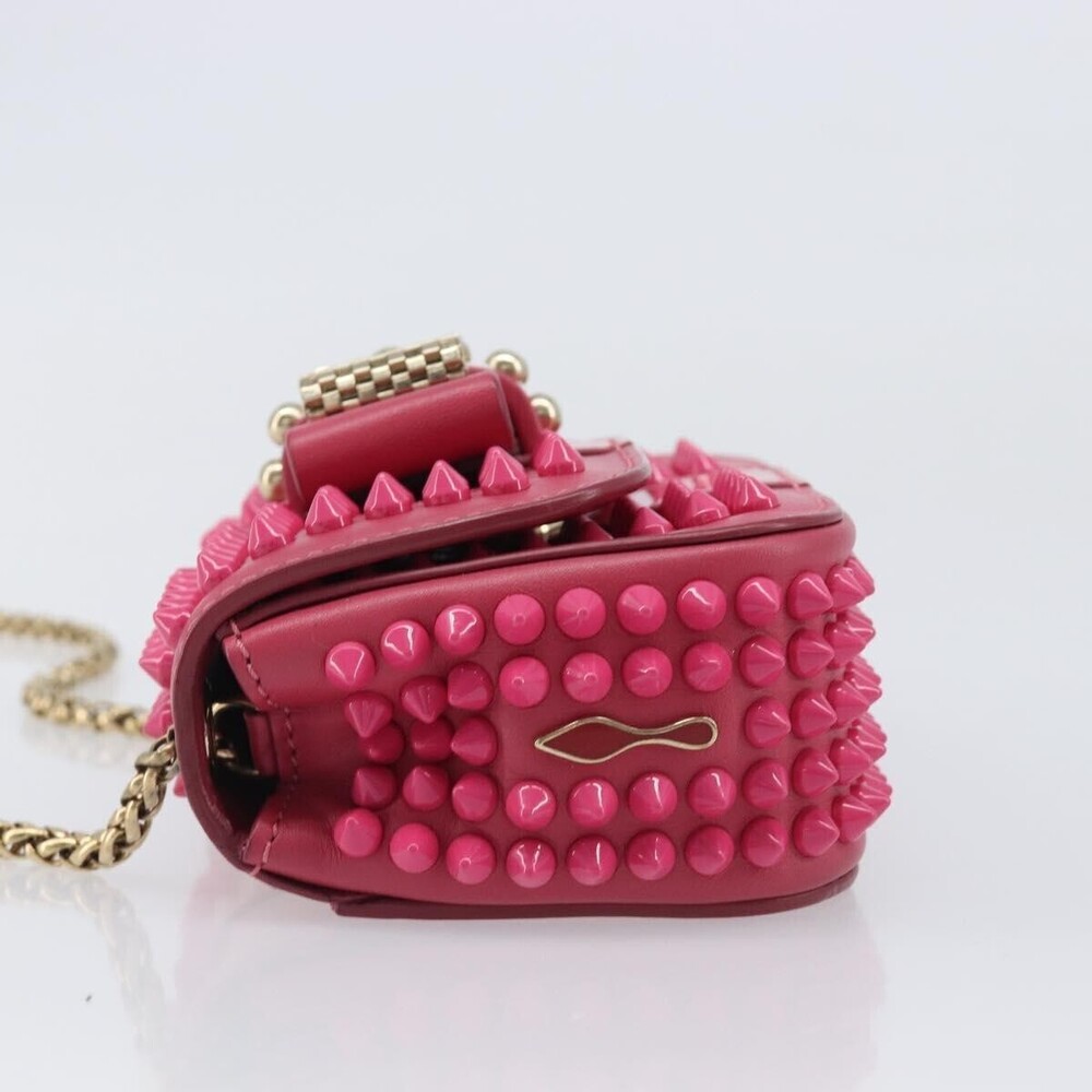 Christian Louboutin Sweet Charity Spiked Leather Mini - Picture 4 of 16